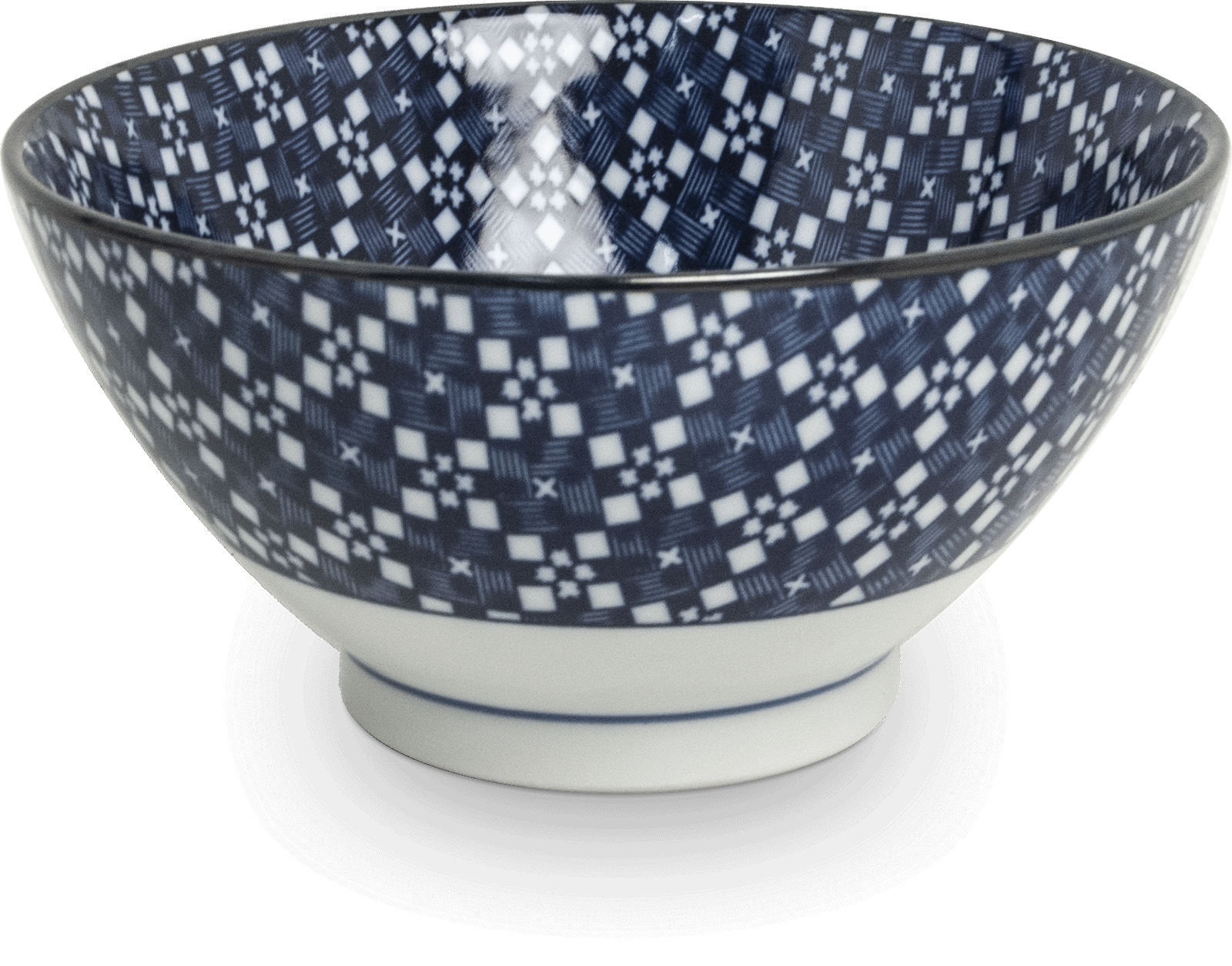 Bowls Blue pattern, mix 3