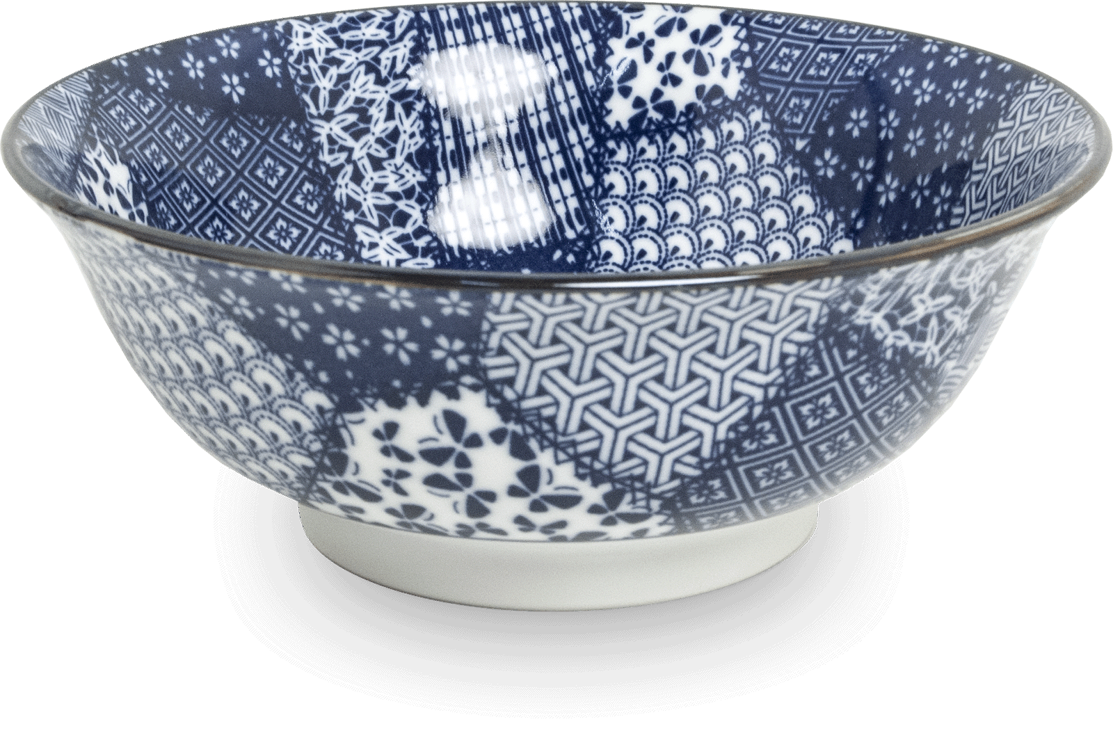 Bowls Blue pattern, mix 1