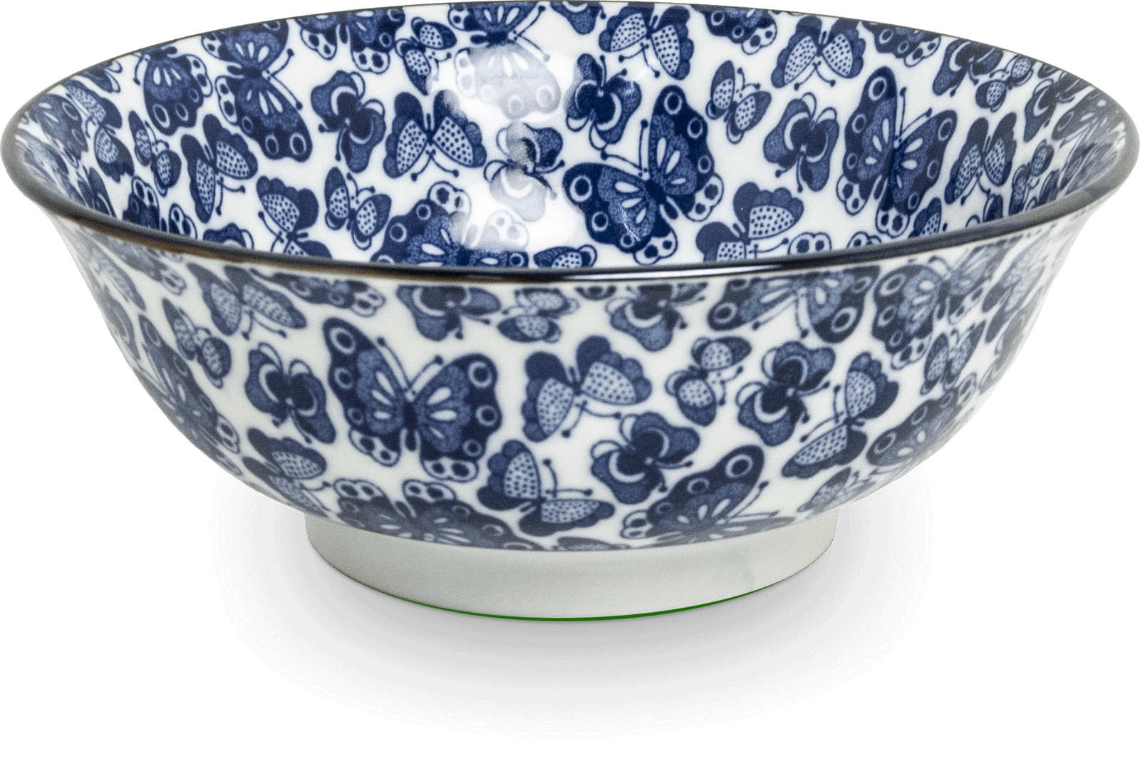 Bowls Blue pattern, mix 4