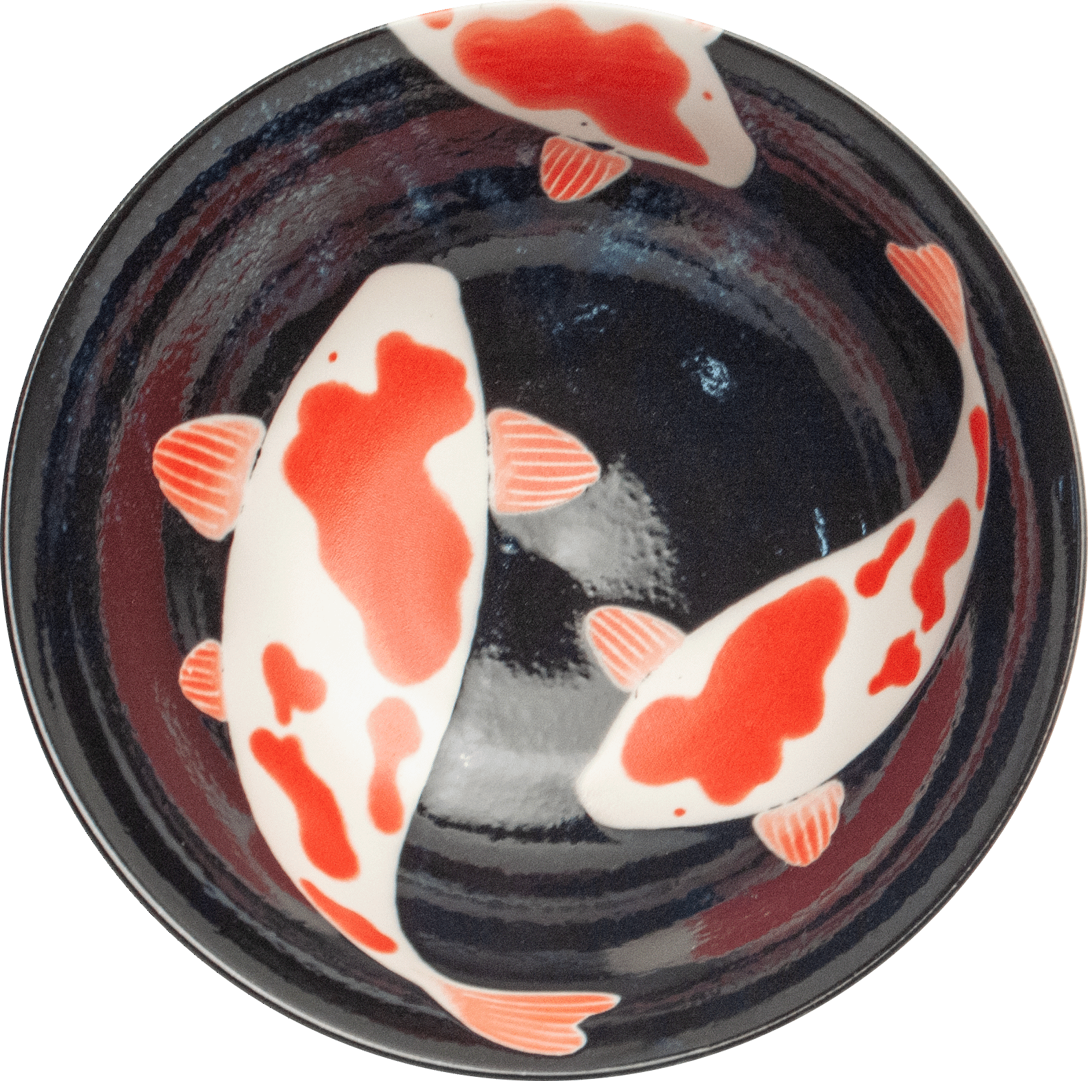 Bowl Red Koi 1